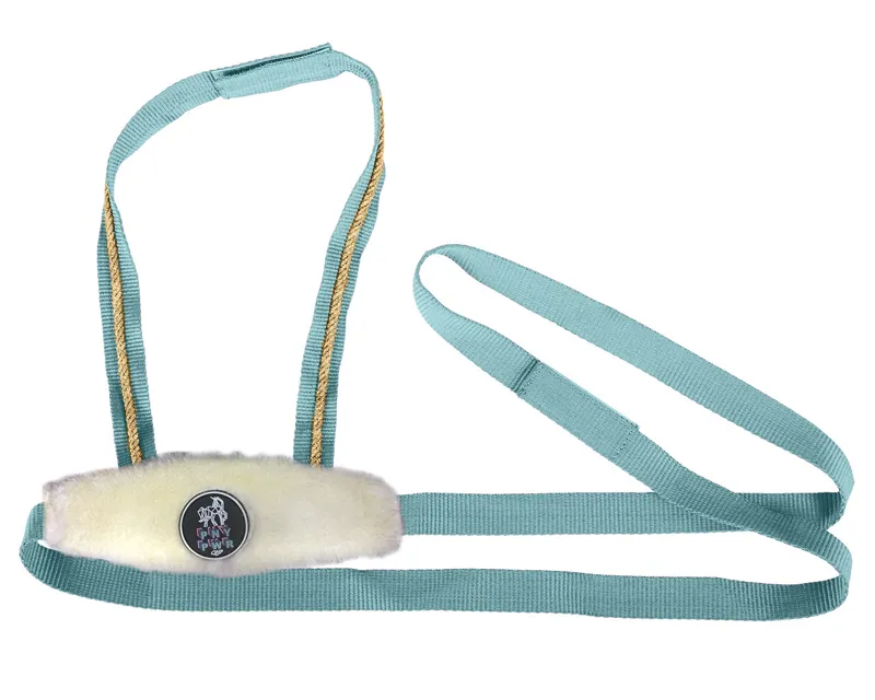 QHP Horse Toy Harness in Ice Green